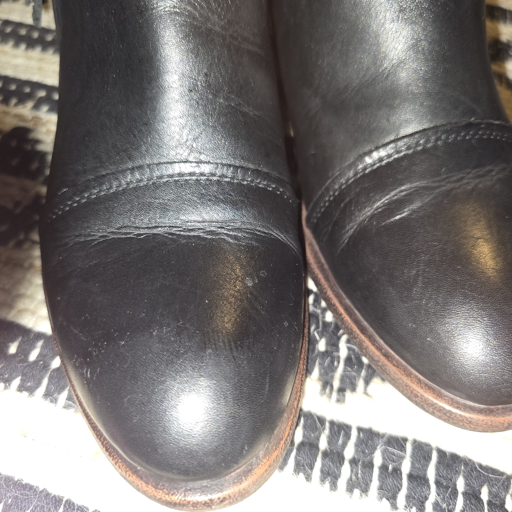 Pikolinos Leather Ankle Boots - Pompeya, Black, Size 8 - Picture 4 of 6